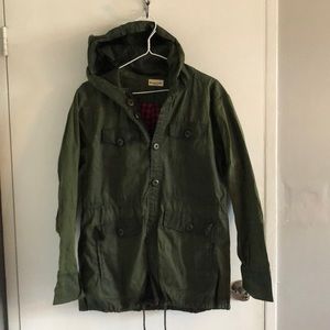 Bridge & burn raincoat